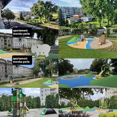 Morska Perla W Centrum 850m Do Morza Parking Wi-fi Plac Zabaw Apartman Kołobrzeg